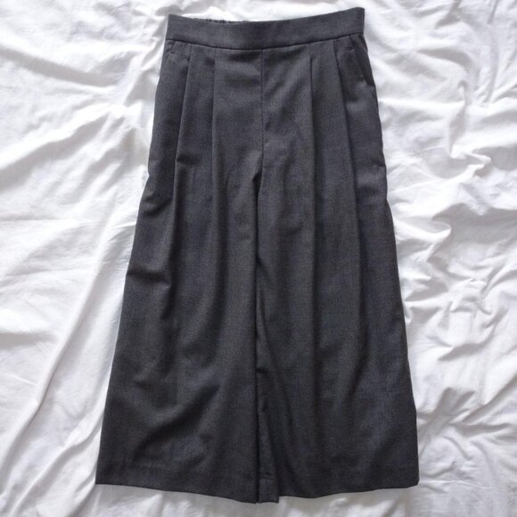 Gacho Wide Pants Gray - Picture 5 of 5